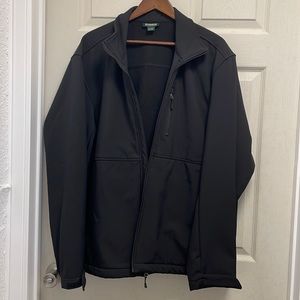 Men’s Outdoor Life Zipper Jacket Black Sz XXL